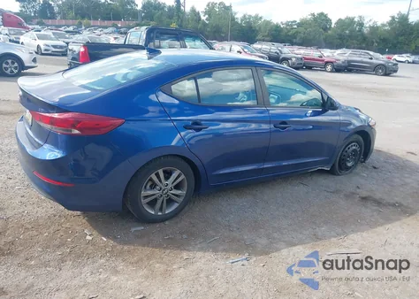 2018 Hyundai Elantra Sel z USA, uszkodzony, nr VIN 5NPD84LF1JH244536